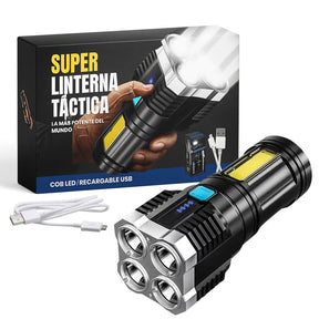 Linterna Light Power 3.0 - ¡La más potente del mundo! (+Cable de carga gratis USB)