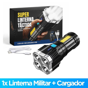 Linterna Light Power 3.0 - ¡La más potente del mundo! (+Cable de carga gratis USB)