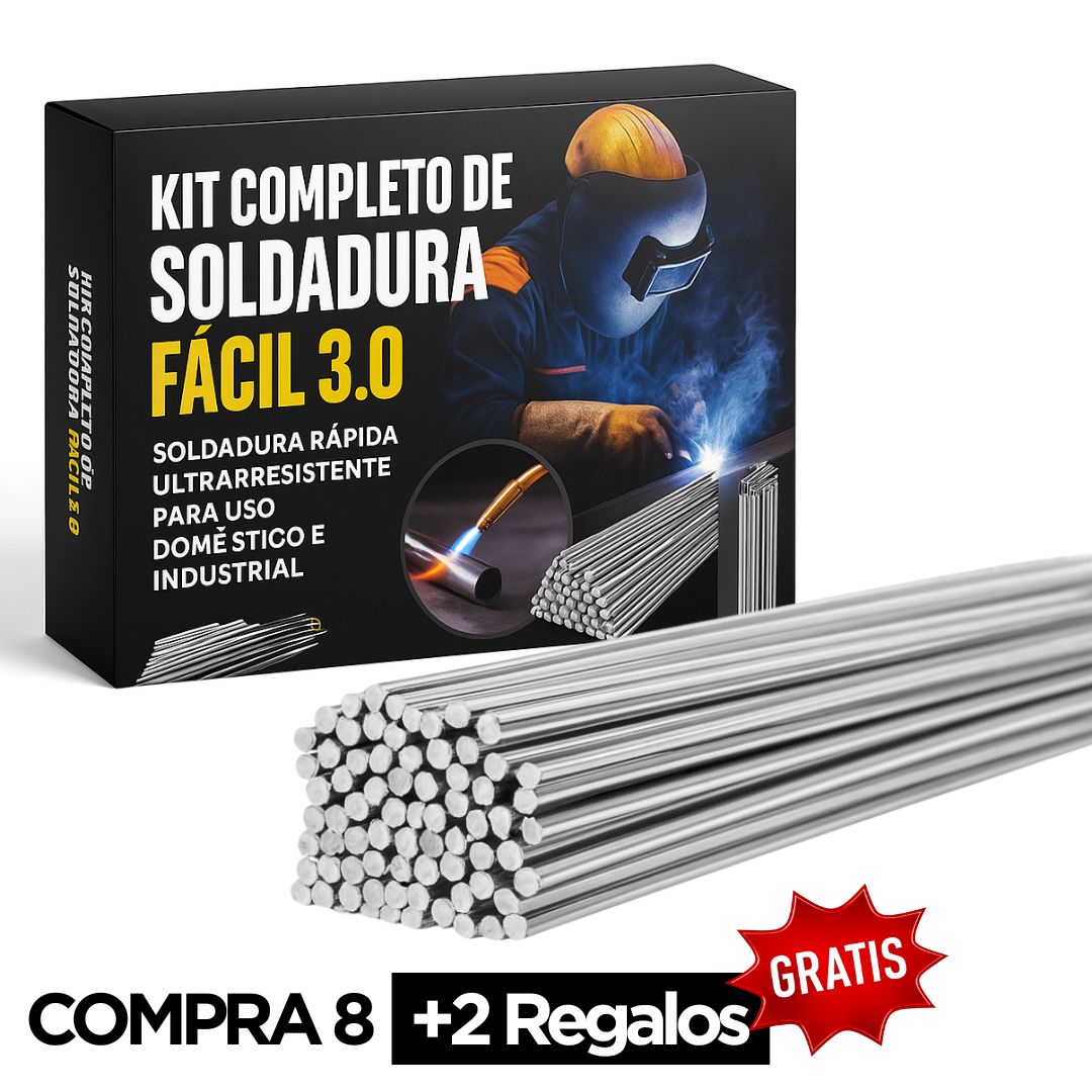 Kit Completo de Soldadura Fácil 3.0 + ¡Regalos Exclusivos! 🎁