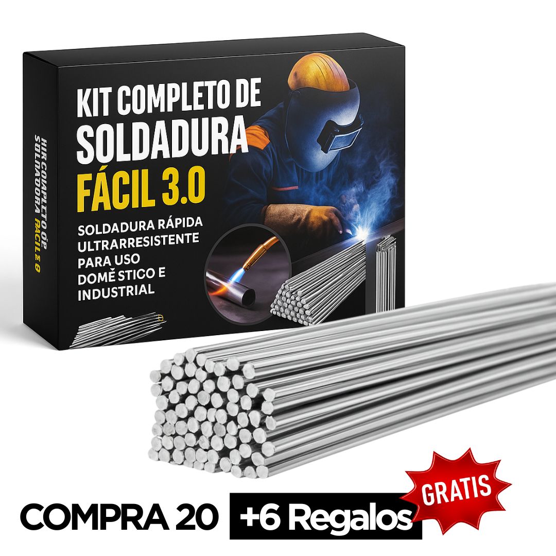 Kit Completo de Soldadura Fácil 3.0 + ¡Regalos Exclusivos! 🎁